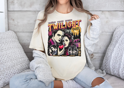 Twilight Stamps Shirt, Hoa Hoa Hoa TShirt, Stephanie Meyer, Bookish Gift, Bookworm Gifts, TITSOAK, La Push Beach (Copy) (Copy) (Copy)