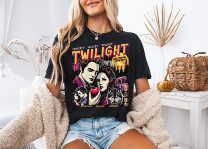 Twilight Stamps Shirt, Hoa Hoa Hoa TShirt, Stephanie Meyer, Bookish Gift, Bookworm Gifts, TITSOAK, La Push Beach (Copy) (Copy) (Copy)