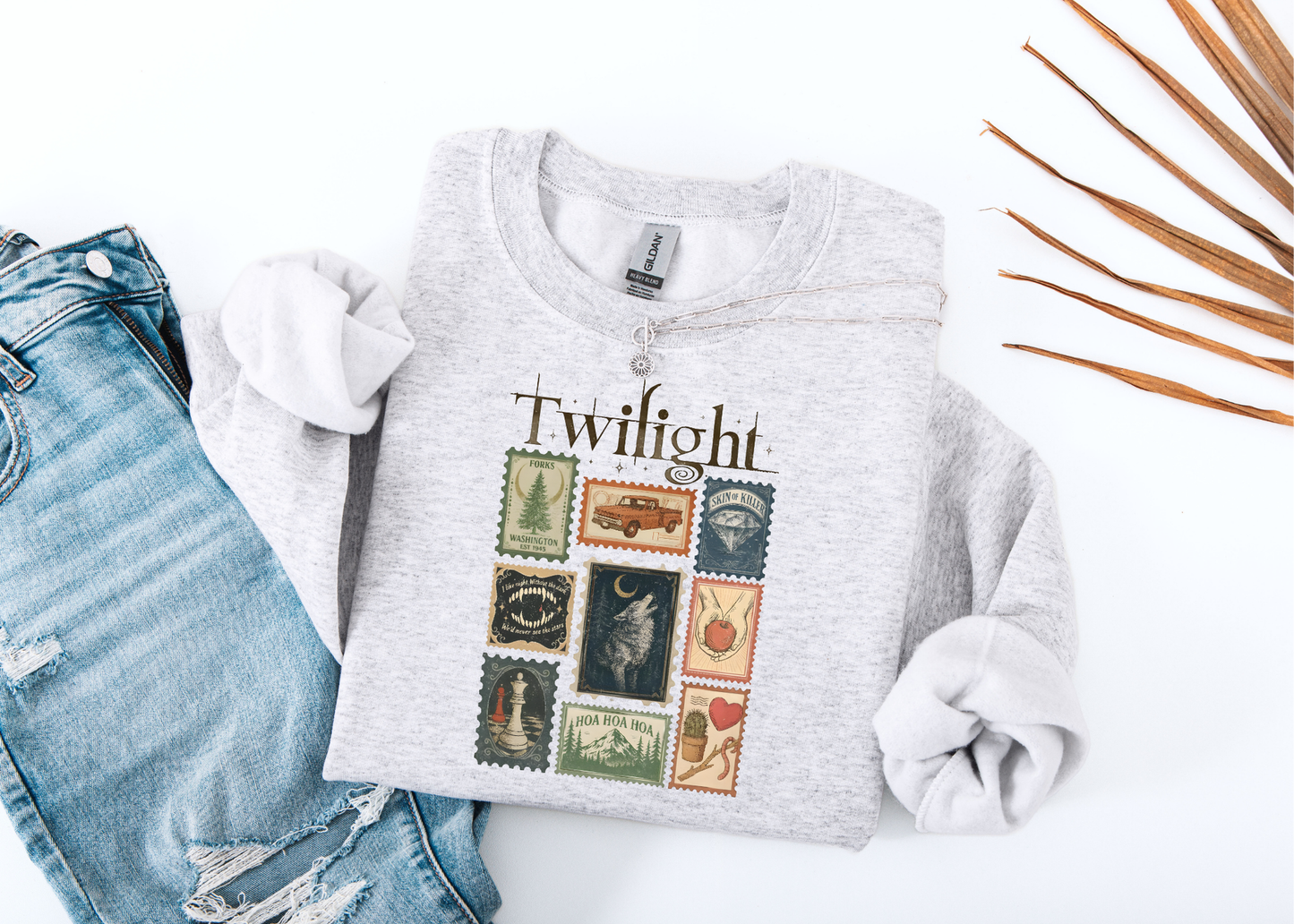 Twilight Stamps Shirt, Hoa Hoa Hoa TShirt, Stephanie Meyer, Bookish Gift, Bookworm Gifts, TITSOAK, La Push Beach (Copy) (Copy)