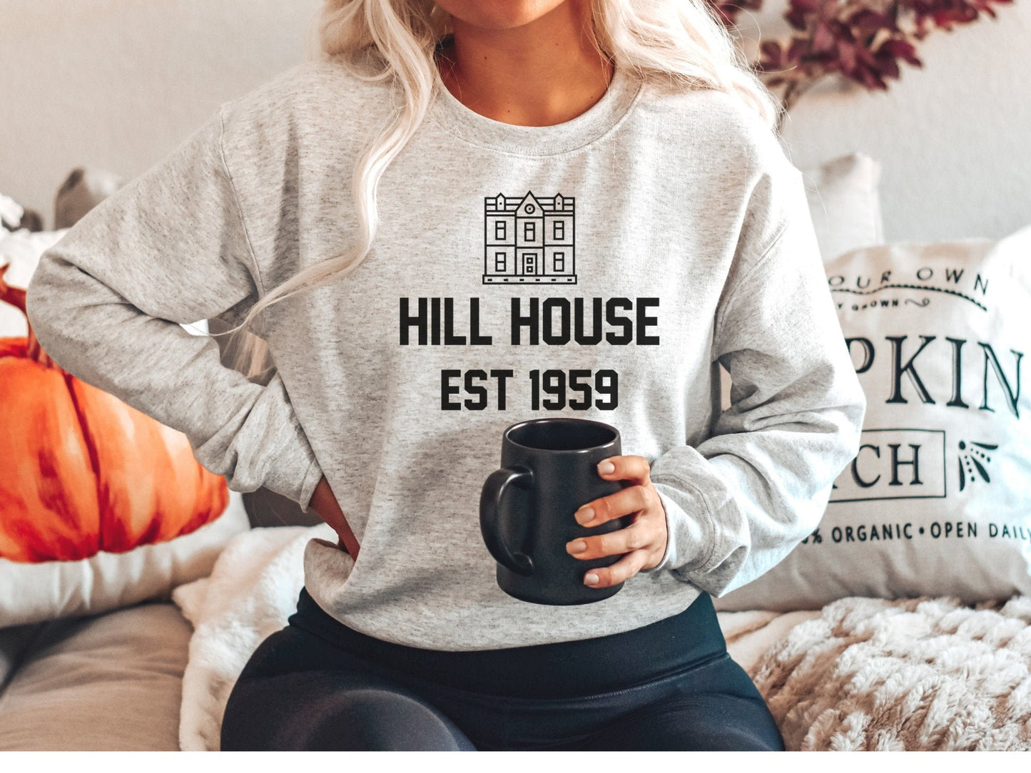 Hill House Sweatshirt, Hill House Est 1959, The Haunting of Hill House,  Shirley Jackson Shirt, Haunting of Hill House Shirt, Bookish Gift