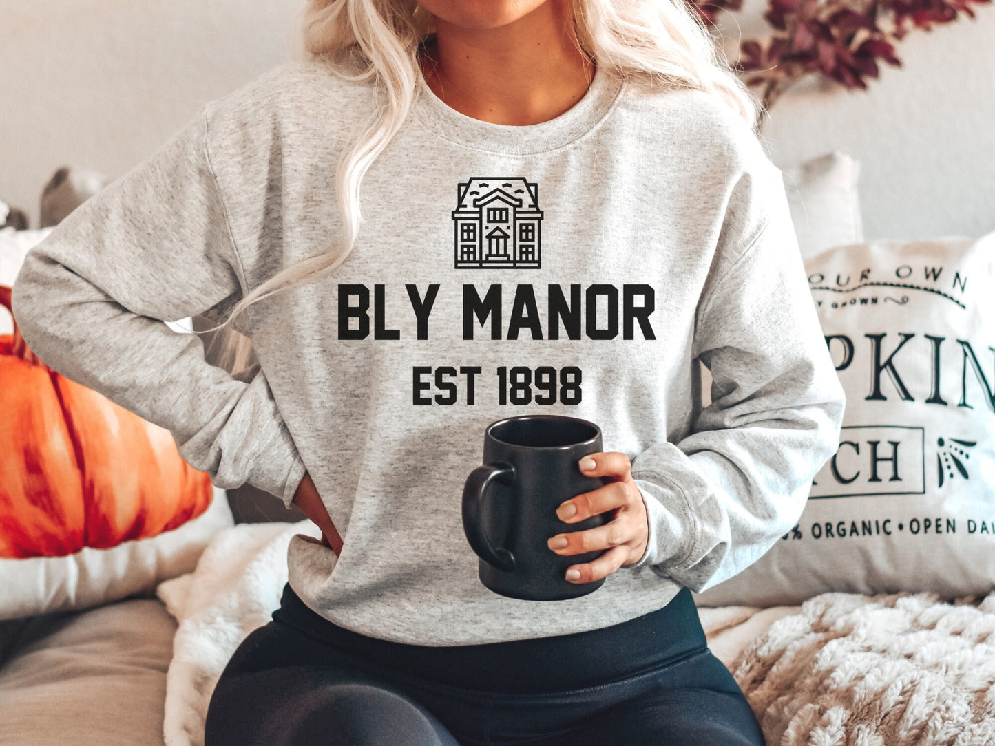 Bly Manor Sweatshirt, Bly Manor Est 1898, The Haunting of Bly Manor, Hill House Shirt, Henry James, Bookish Gift, Turn of the Screw