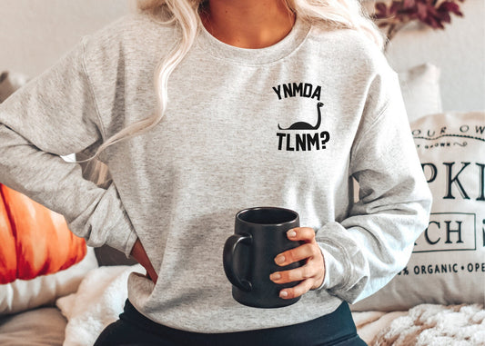 You Named My Daughter After The Loch Ness Monster Sweatshirt, Bookish Shirt, Stephanie Meyer, Bookish Gift, Bookworm Gifts, TITSOAK