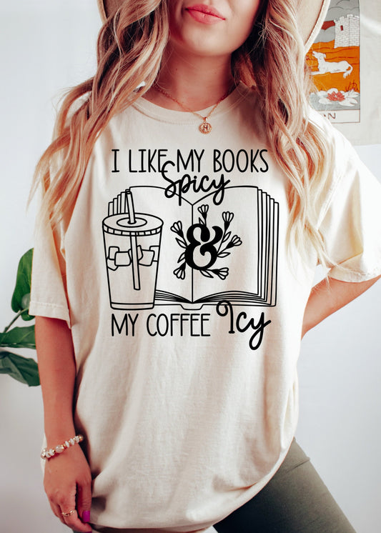 Spicy Book Reader Shirt, Smut Reader Shirt, Booktok Shirt, Bookish Shirt, Bookish Gift, Bookworm Gift, Book Lover Shirt, Books and Coffee